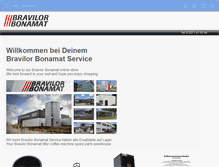 Tablet Screenshot of bonamat-service.de